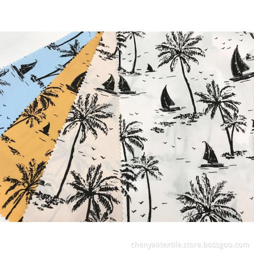 100% Cotton Stretch Plain Pigment Printed Fabric